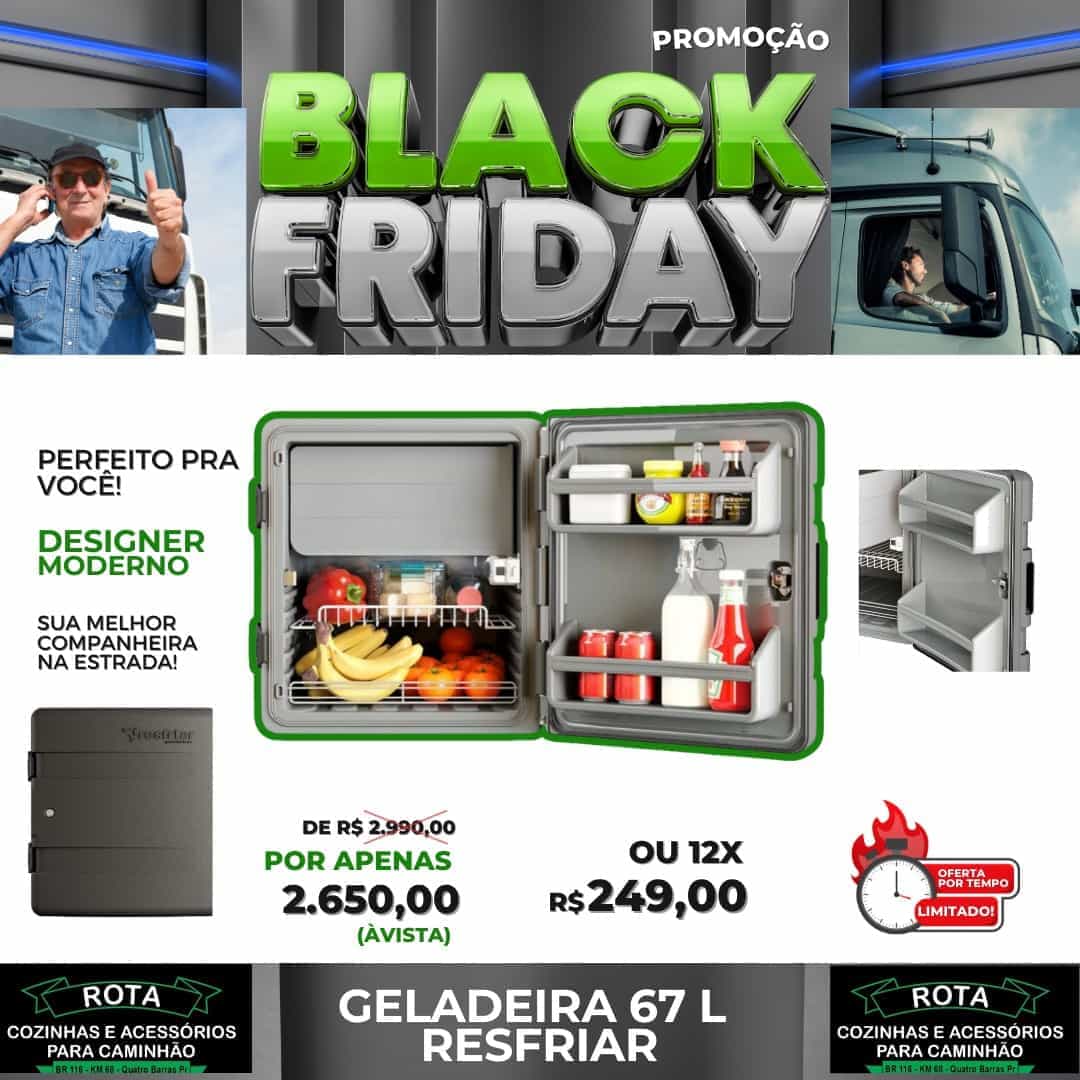 Geladeira 67L - RESFRIAR